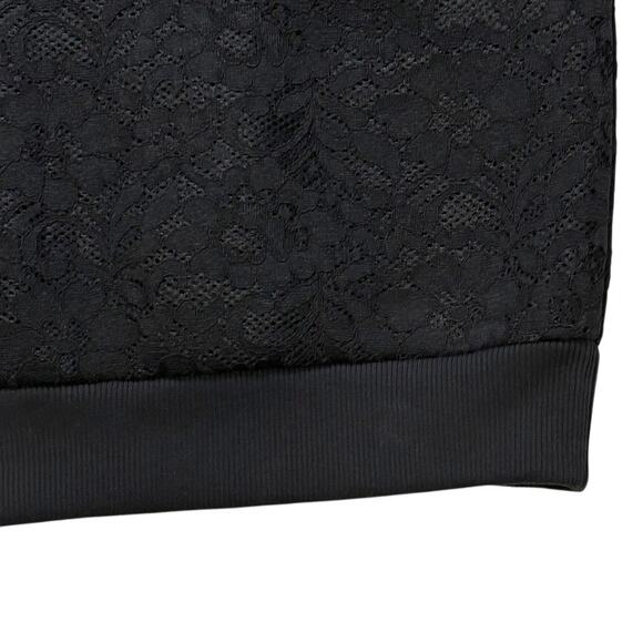 NWT Givenchy Sweater - Black Paisley Textured Print - Size 10 - Thick & Cozy - Picture 4 of 13